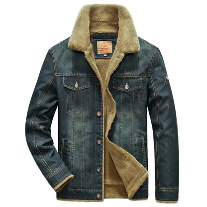 Veste d'hiver homme chaude avec doublure douce en sherpa | Confortable et chaude