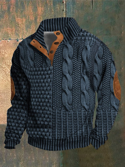 Casual sweater with buttons for a simple and elegant look