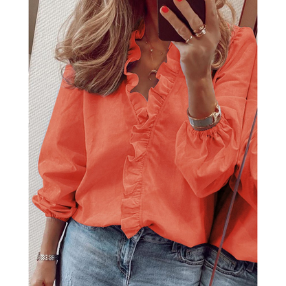 Camillea | Blouse élégante pour femme | Manches bouffantes