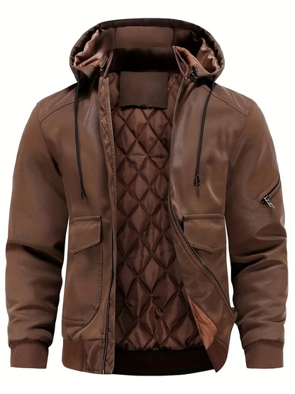 Jordan | Veste d'hiver pour hommes | Veste à capuche