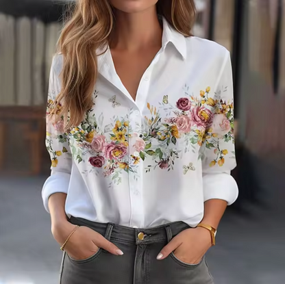 Freesia – Blouse à motif floral