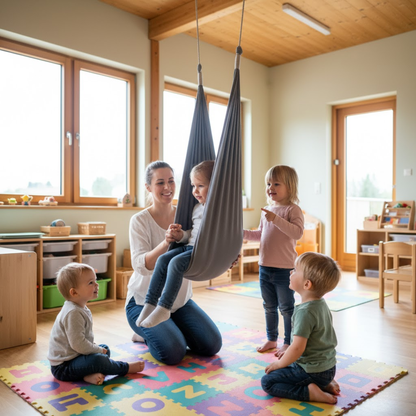 TherapySwing | Balançoire sensorielle apaisante pour enfants et besoins spécifiques