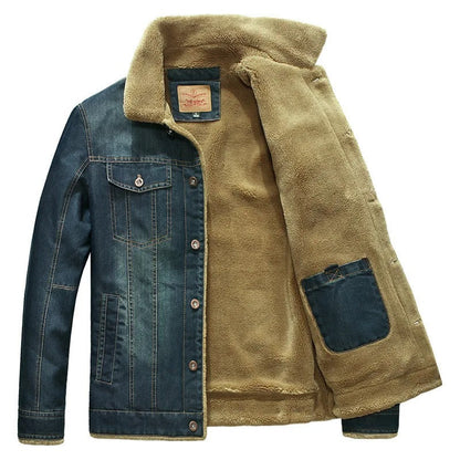 Veste d'hiver homme chaude avec doublure douce en sherpa | Confortable et chaude