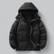 Doudoune courte, légère et chaude avec capuche pour hommes - Veste d'hiver confortable