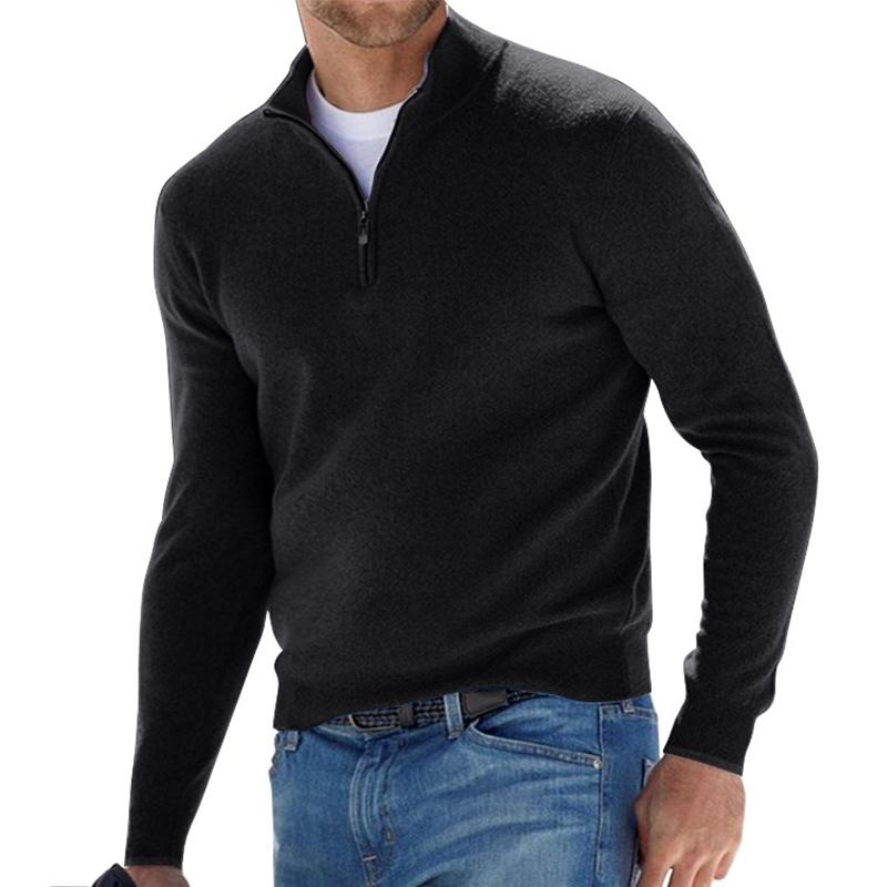 Pull confortable pour hommes avec fermeture éclair | Parfait pour toutes les saisons