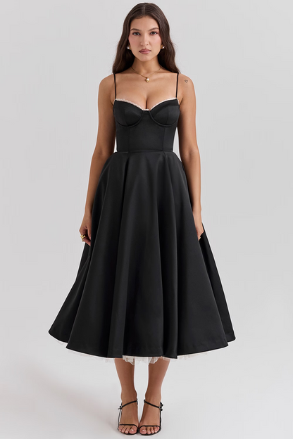 Sophie | Robe longue luxueuse et amincissante