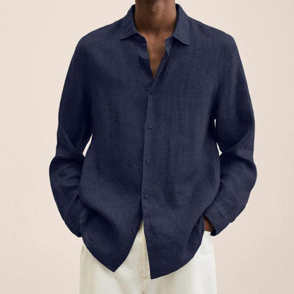 Elegant Natural Texture Shirt for Men - Albert