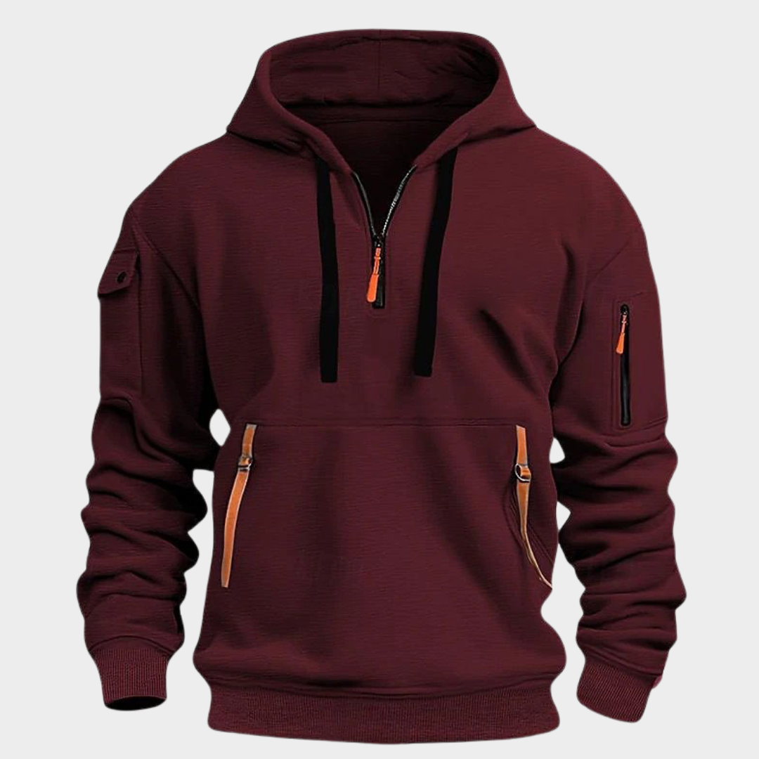 Mason - Sweat à capuche homme confortable de qualité supérieure
