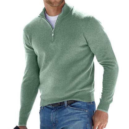 Pull confortable pour hommes avec fermeture éclair | Parfait pour toutes les saisons
