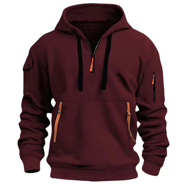 Sweat à capuche pour homme doux et élégant avec texture