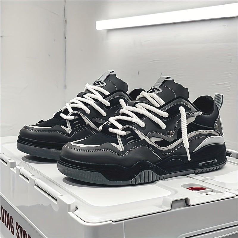 Chaussures de sport géométriques - décontractées et tendance