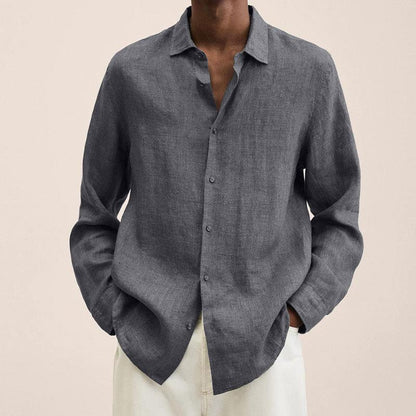Elegant Natural Texture Shirt for Men - Albert