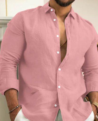 Chemise en lin élégante pour hommes - Gero