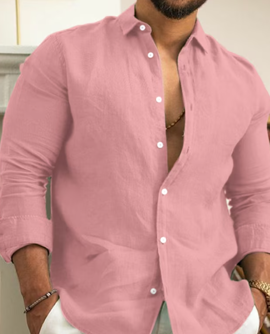 Chemise élégante en lin