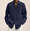 Linen Blend Shirt with Tailored Fit