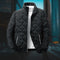 Bomber matelassé homme coupe slim | Veste d'hiver chaude