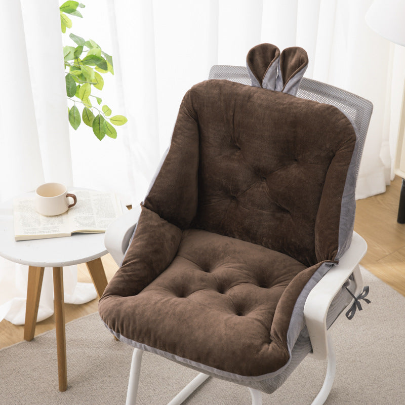 Orthopedic seat cushion for pressure relief of the tailbone, back & sciatic nerve