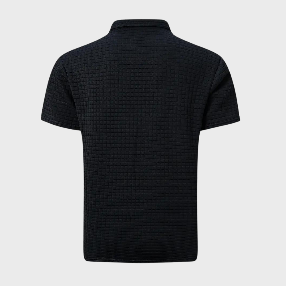 Polo ajusté pour hommes - coupe élégante et confortable