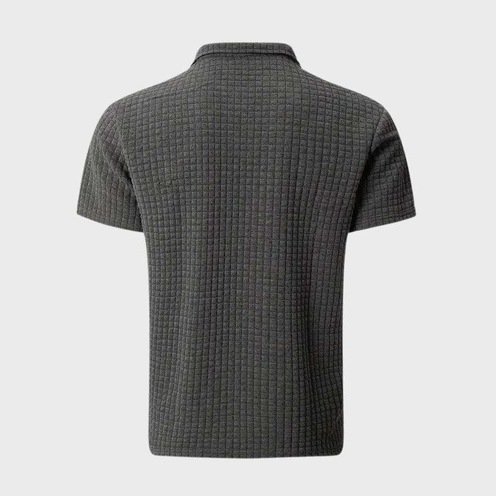 Polo ajusté pour hommes - coupe élégante et confortable