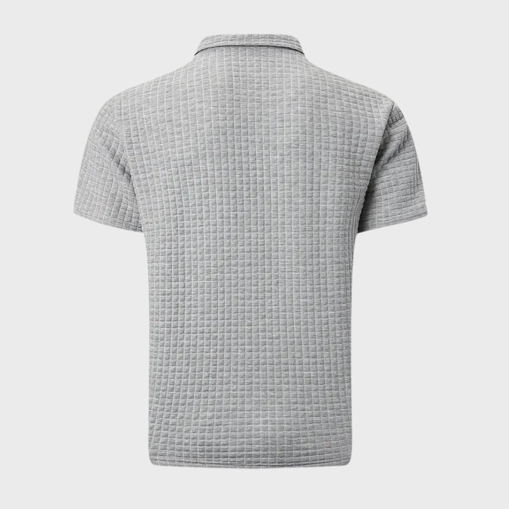 Polo ajusté pour hommes - coupe élégante et confortable