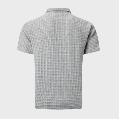 Polo ajusté pour hommes - coupe élégante et confortable