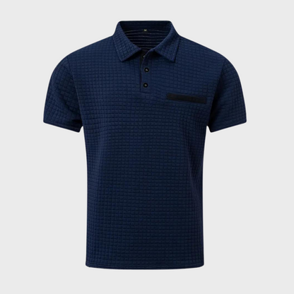 Polo ajusté pour hommes - coupe élégante et confortable