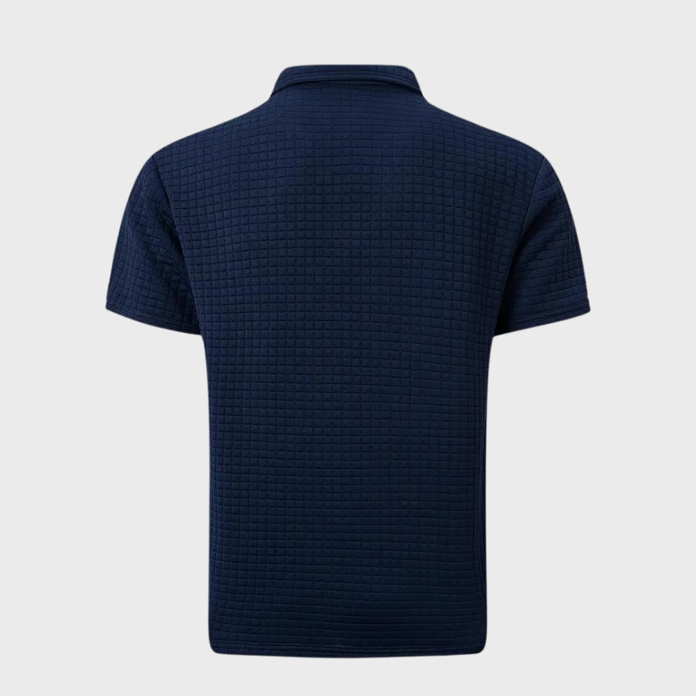 Polo ajusté pour hommes - coupe élégante et confortable