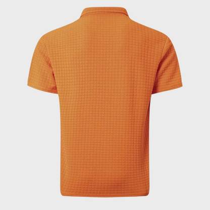 Polo ajusté pour hommes - coupe élégante et confortable