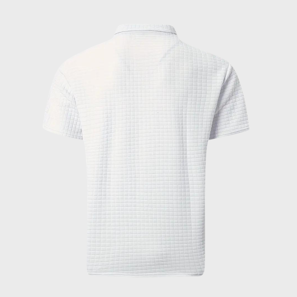 Polo ajusté pour hommes - coupe élégante et confortable