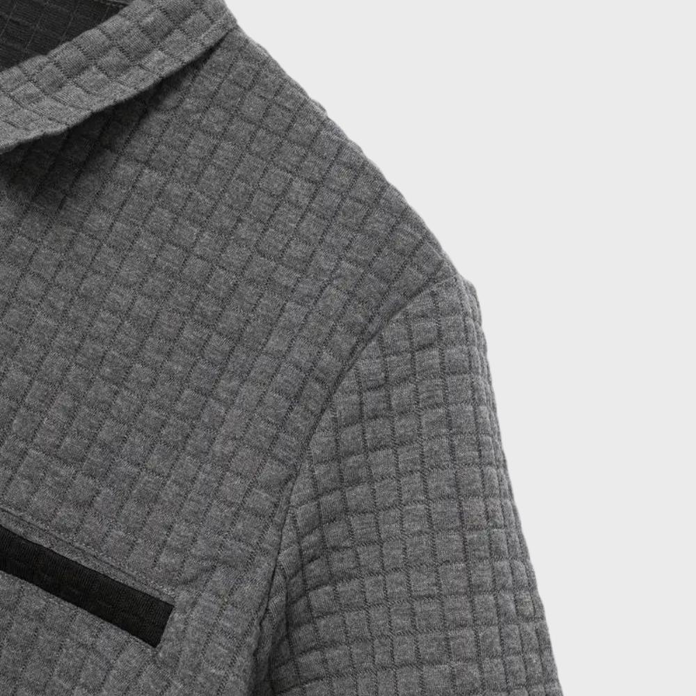 Polo ajusté pour hommes - coupe élégante et confortable