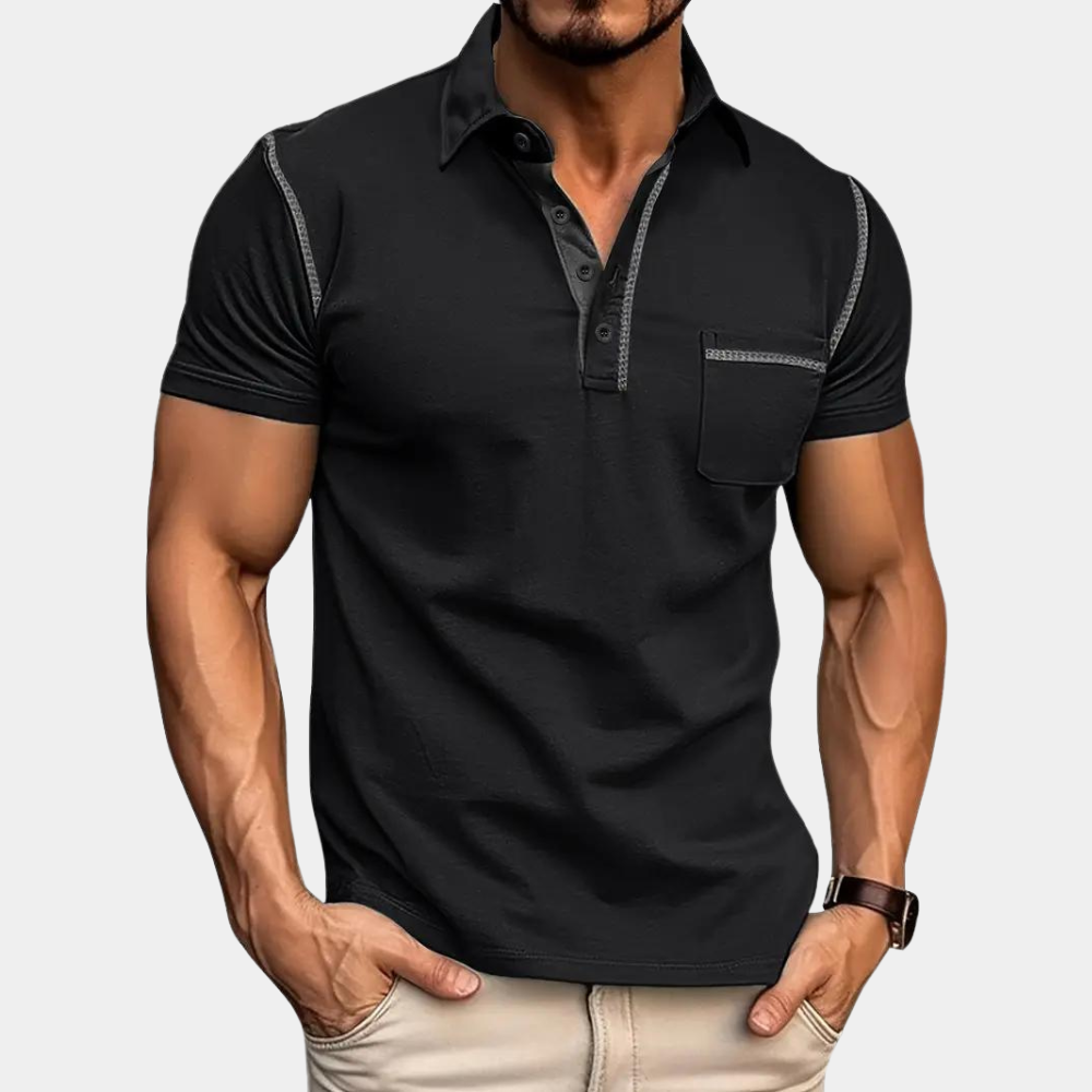 Polo d'été élégant pour hommes