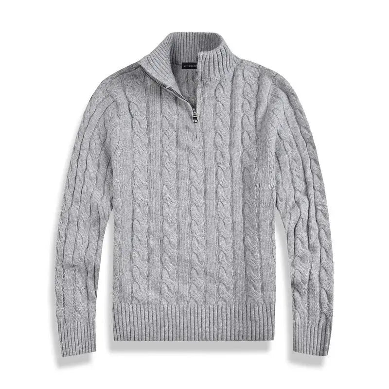 Pull Old Money à demi-fermeture éclair