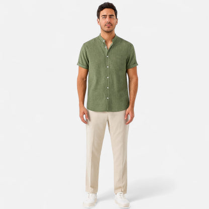 Men's tops made from natural linen – Light elegance, timeless summer comfort
