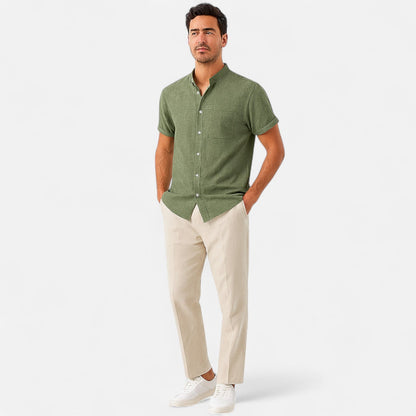 Men's tops made from natural linen – Light elegance, timeless summer comfort
