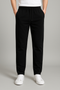 Pantalon de jogging homme avec taille élastique et jambe droite