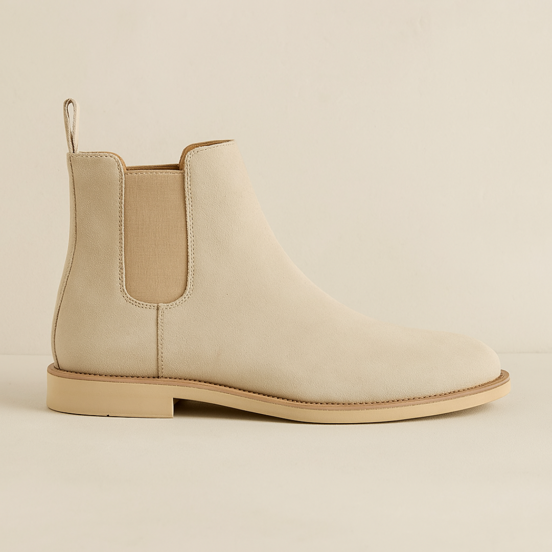 Men's Suede Chelsea Boots – Black & Timeless