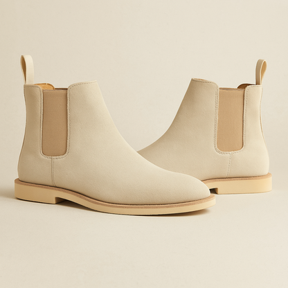 Men's Suede Chelsea Boots – Black & Timeless
