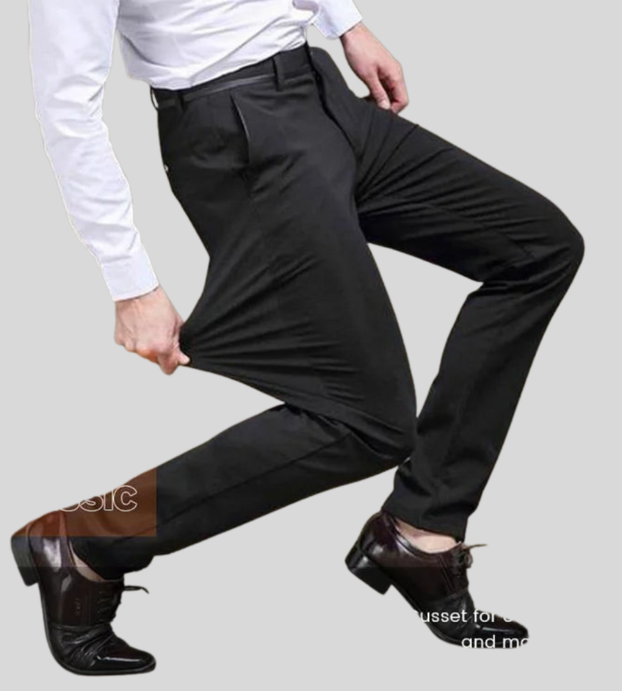 Pantalon stretch homme coupe slim et confort optimal