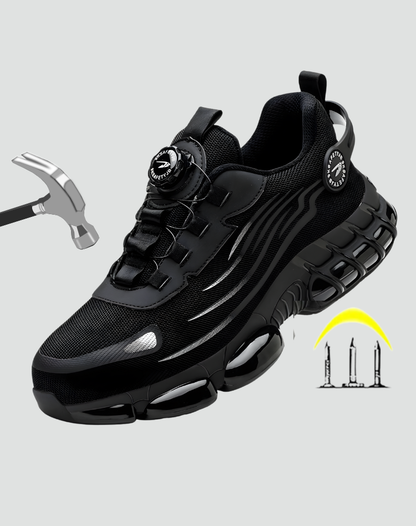 Chaussures de sécurité orthopédiques sportives avec embout en acier pour hommes