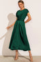 Robe midi élégante en satin