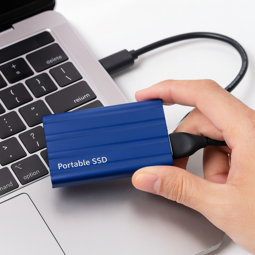 Disque Dur Externe à État Solide Transfert Rapide Stockage Portable