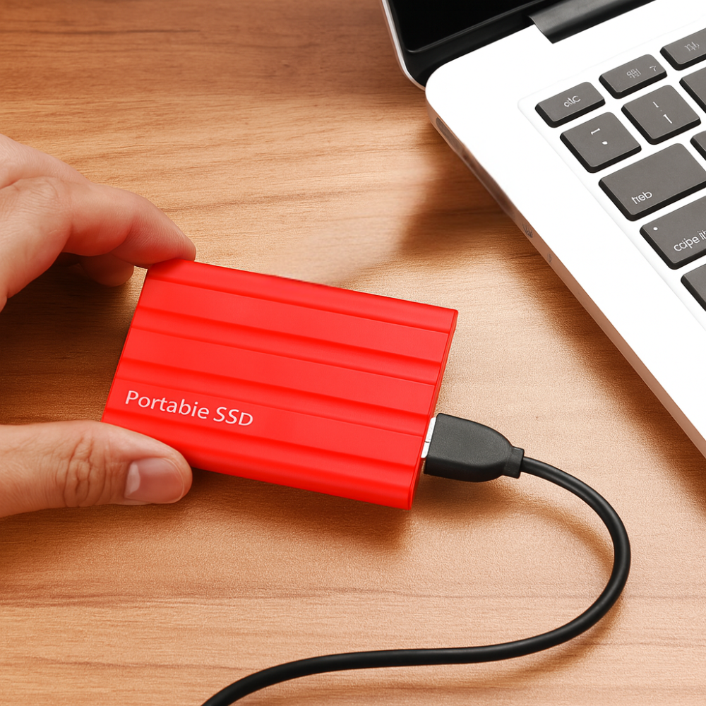 Disque Dur Externe à État Solide Transfert Rapide Stockage Portable