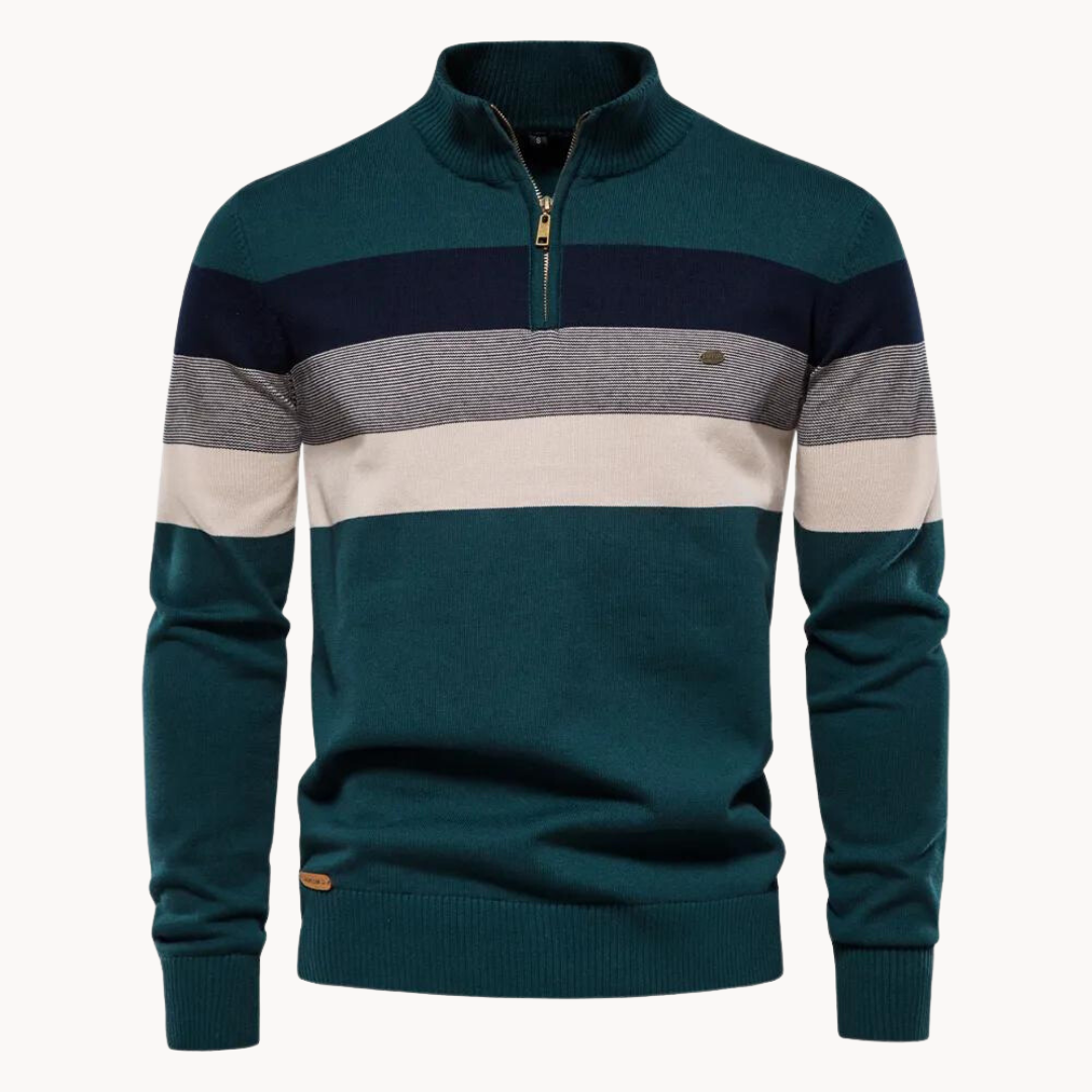 Fashionable Pullover with Half Zipper | Comfortable and Stylish Fit