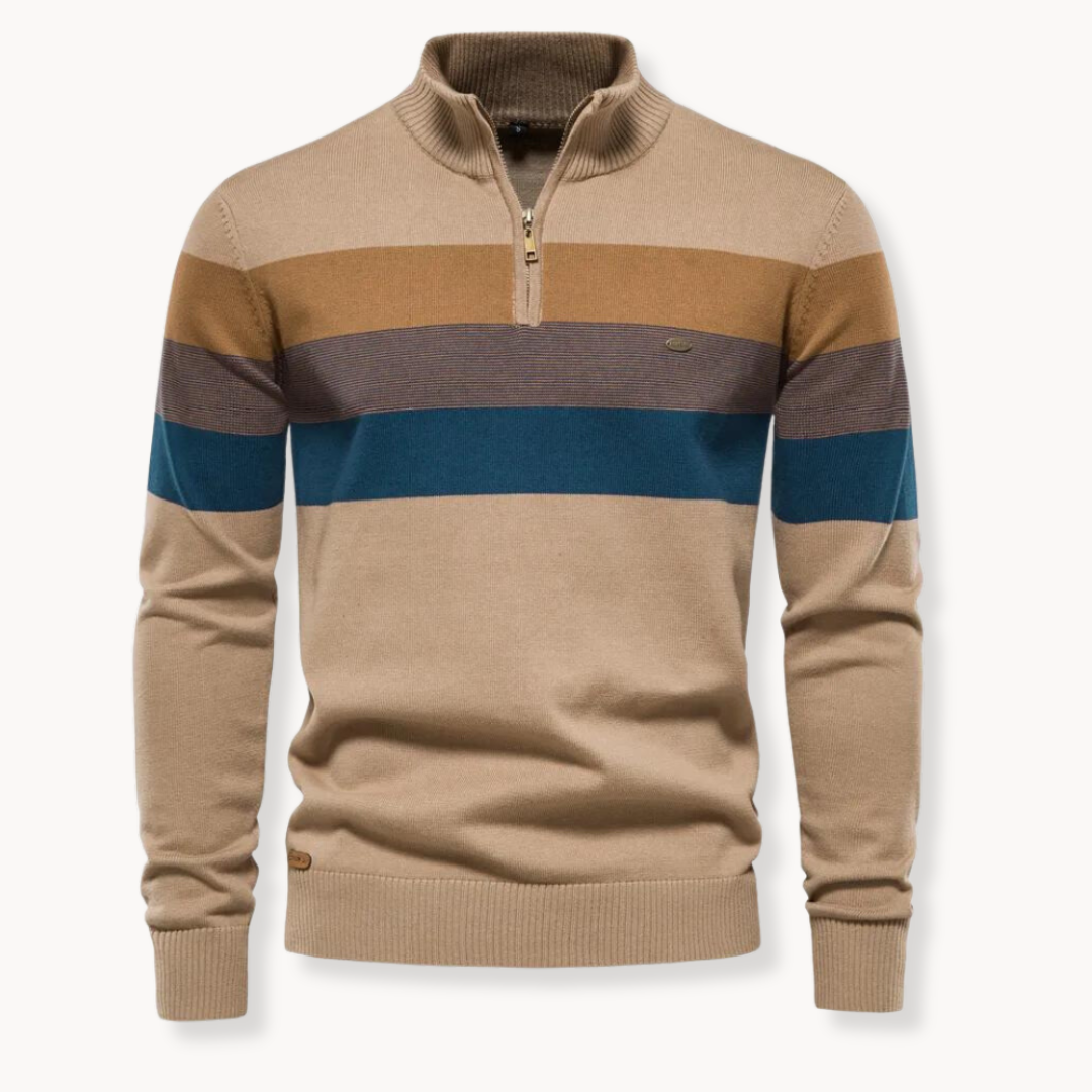 Fashionable Pullover with Half Zipper | Comfortable and Stylish Fit
