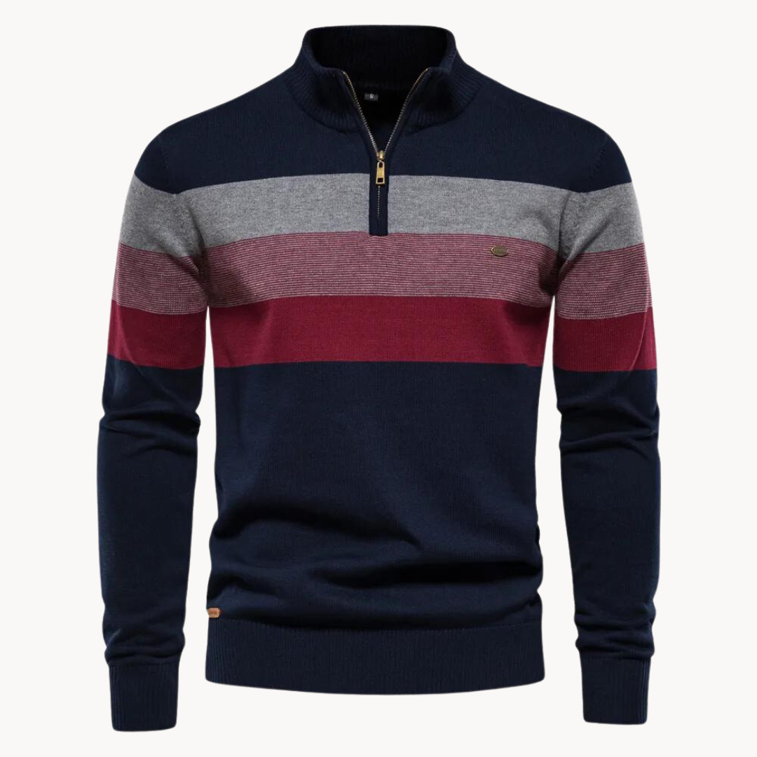 Fashionable Pullover with Half Zipper | Comfortable and Stylish Fit