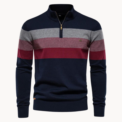 Fashionable Pullover with Half Zipper | Comfortable and Stylish Fit