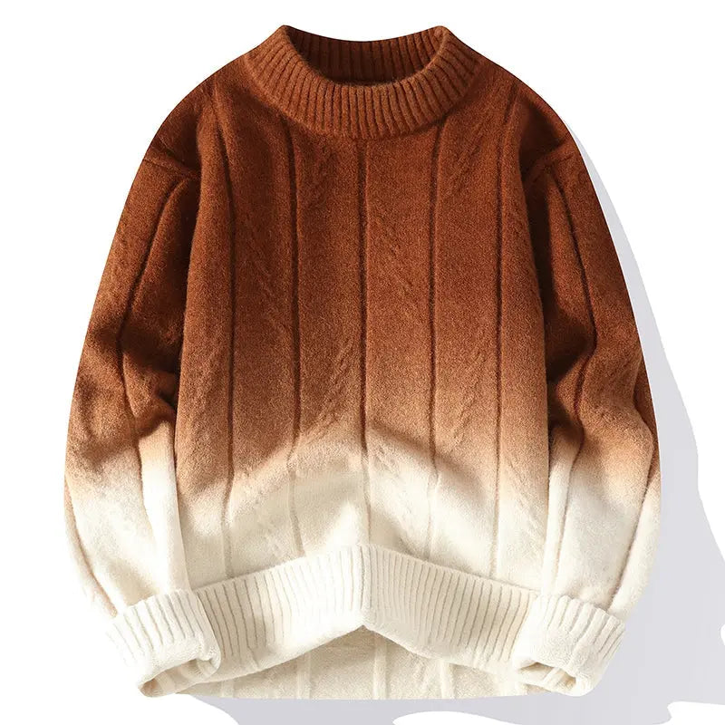 Pull dégradé pour hommes soucieux de leur style