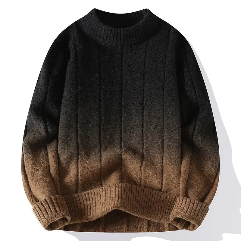 Pull dégradé pour hommes soucieux de leur style