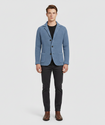Men's Wool Cardigan, Casual and Elegant