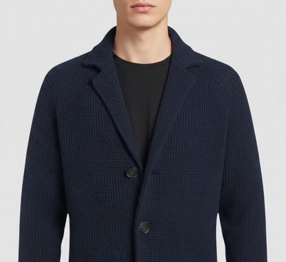 Men's Wool Cardigan, Casual and Elegant